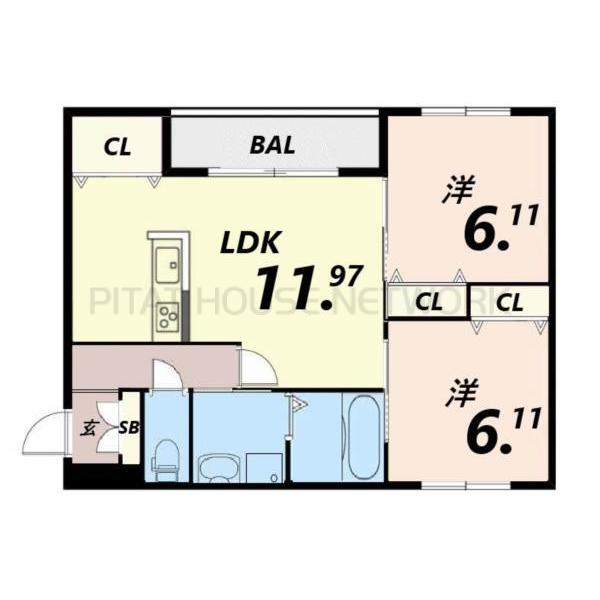 間取図(平面図)