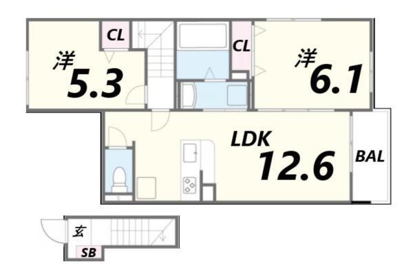 間取図(平面図)