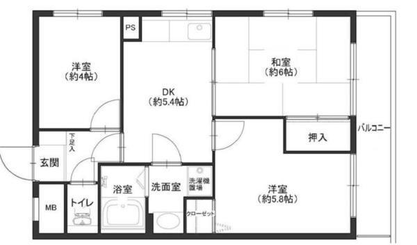 間取図(平面図)