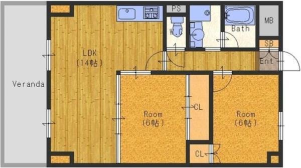 間取図(平面図)