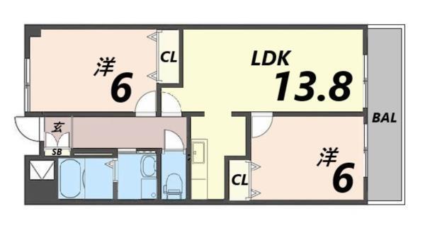 間取図(平面図)