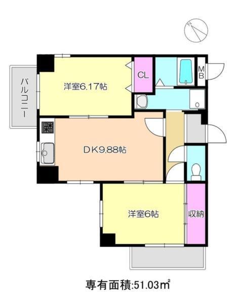 間取図(平面図)
