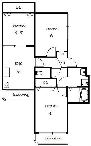 間取図(平面図)