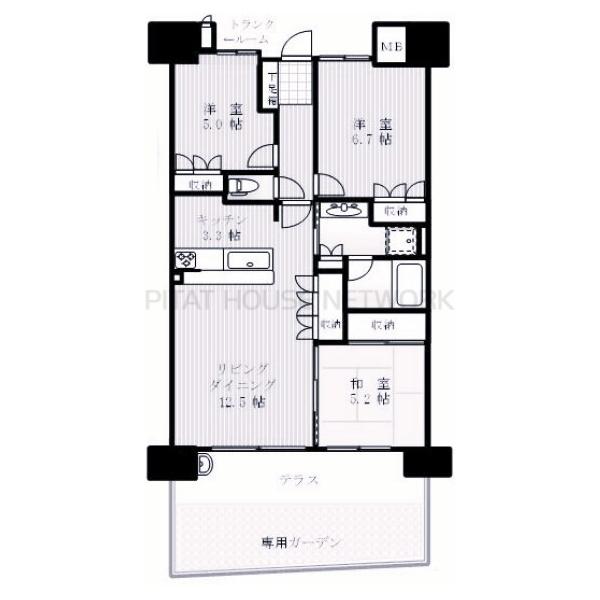 間取図(平面図)