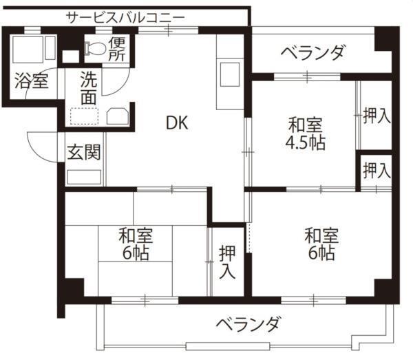 間取図(平面図)