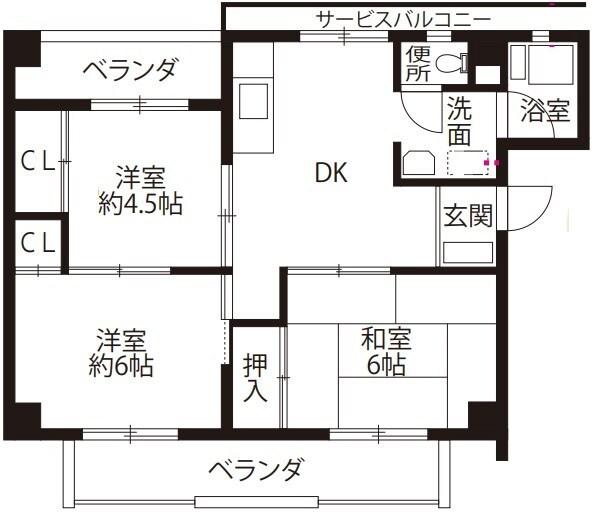間取図(平面図)