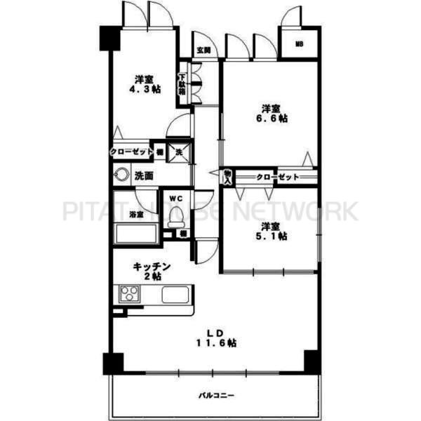 間取図(平面図)