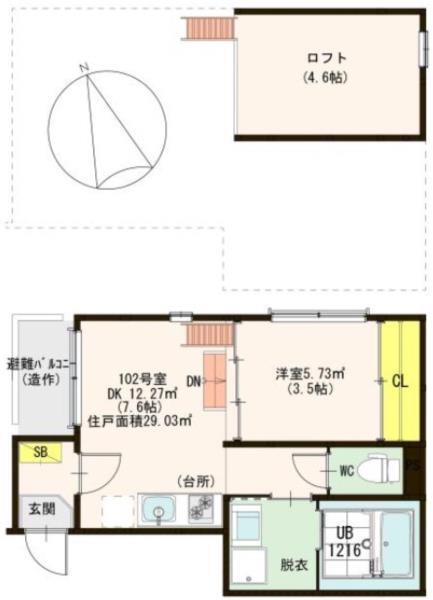 間取図(平面図)