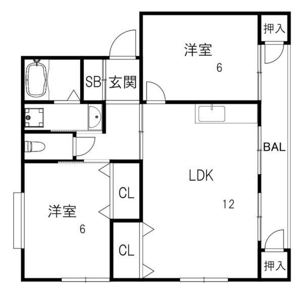 間取図(平面図)