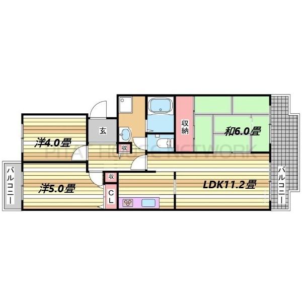 間取図(平面図)