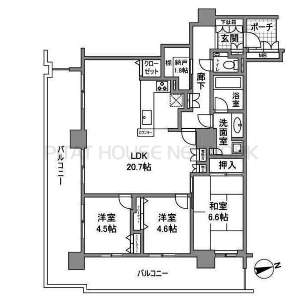 間取図(平面図)