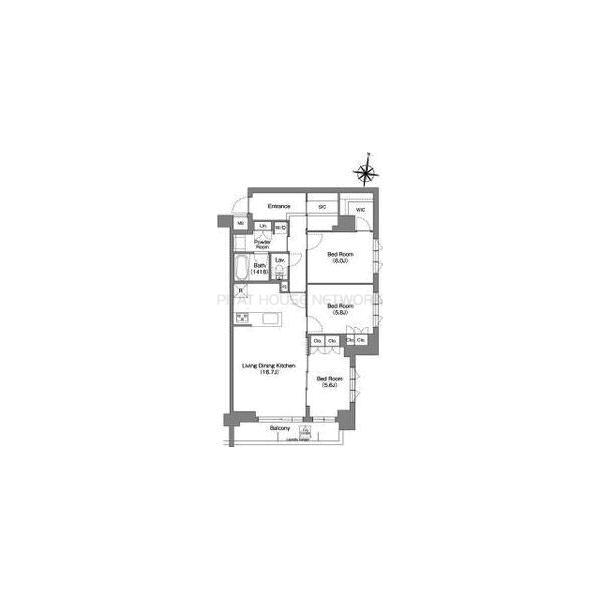 間取図(平面図)