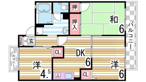 間取図(平面図)