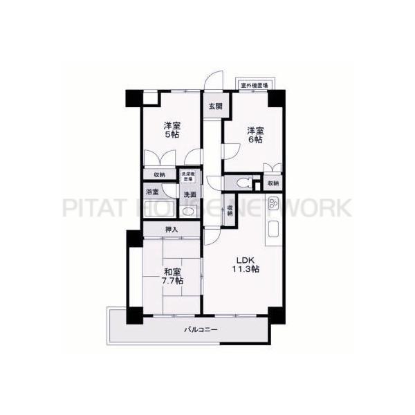 間取図(平面図)