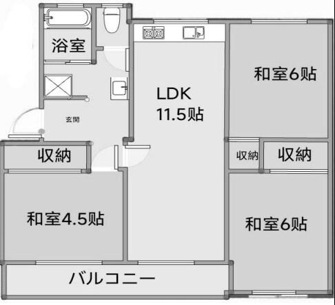 間取図(平面図)