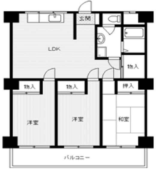 間取図(平面図)