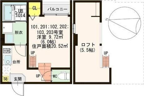 間取図(平面図)