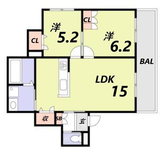 間取図(平面図)