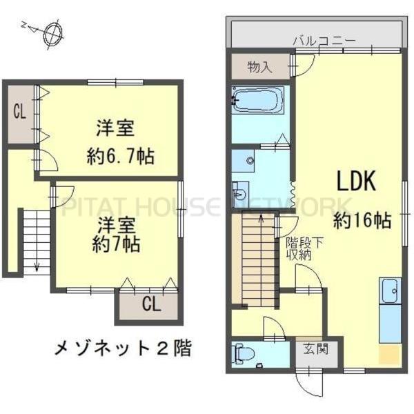 間取図(平面図)