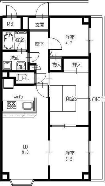 間取図(平面図)