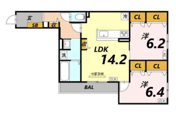 間取図(平面図)