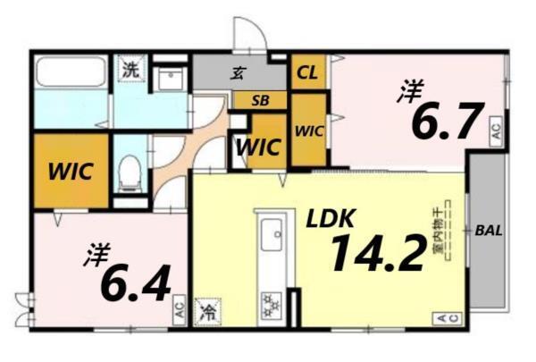 間取図(平面図)