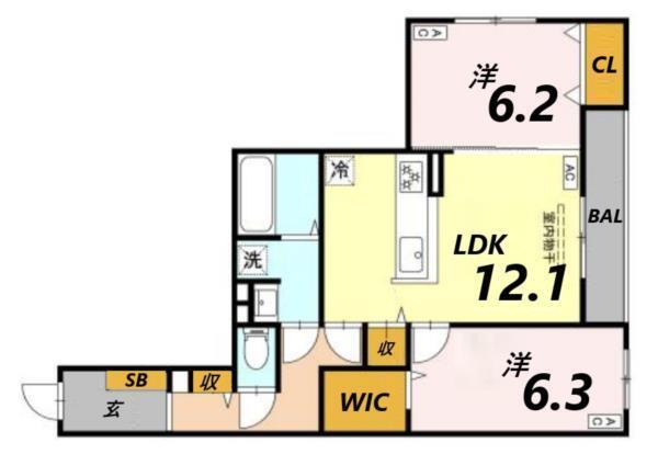 間取図(平面図)