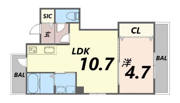 間取図(平面図)