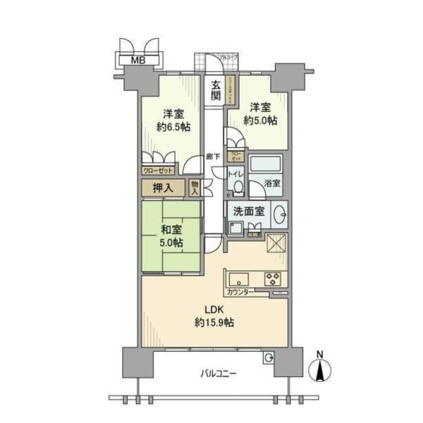 間取図(平面図)