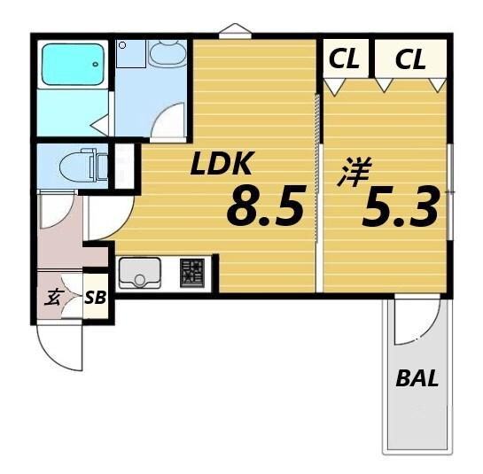 間取図(平面図)