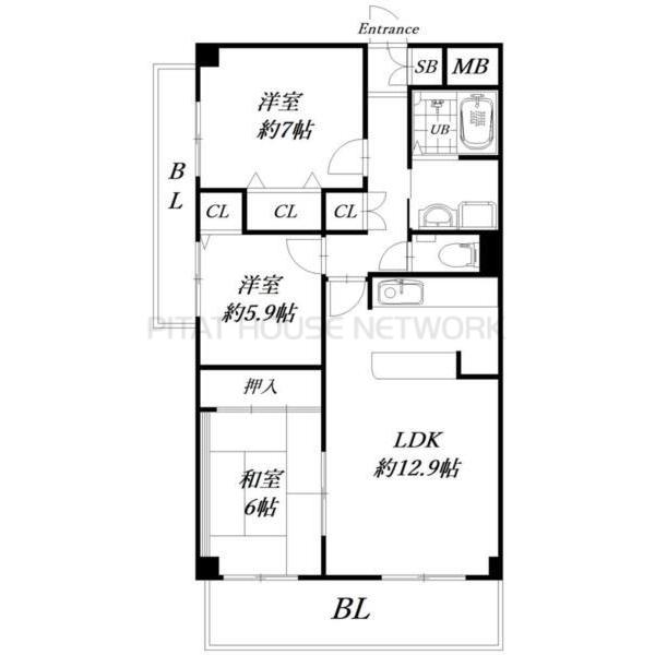 間取図(平面図)