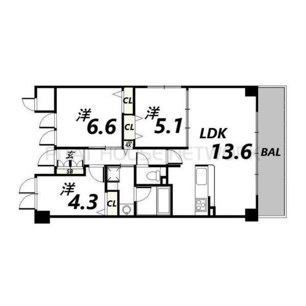 間取図(平面図)