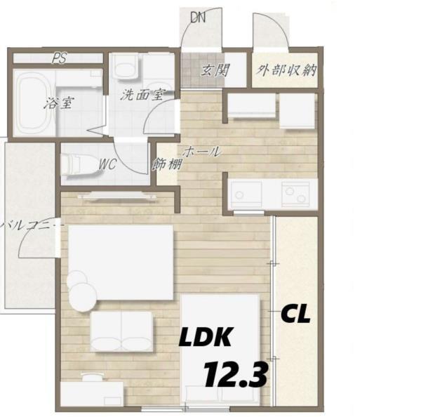 間取図(平面図)