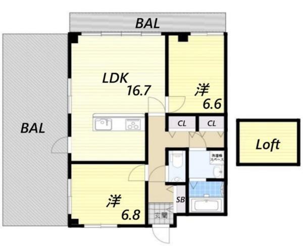 間取図(平面図)