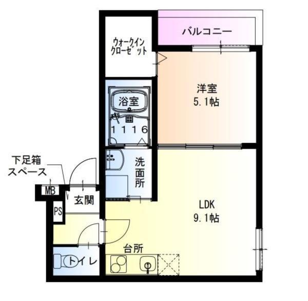 間取図(平面図)