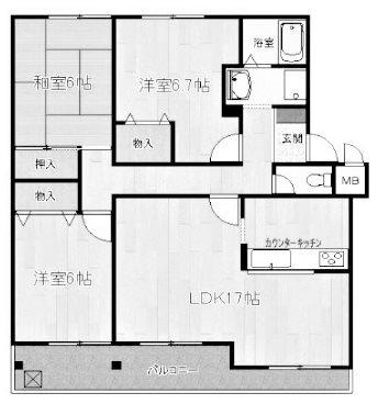 間取図(平面図)