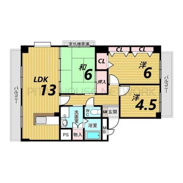 間取図(平面図)
