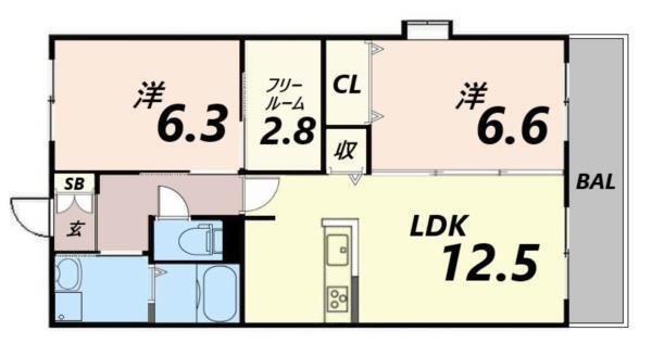 間取図(平面図)