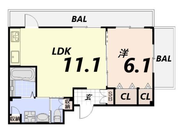 間取図(平面図)
