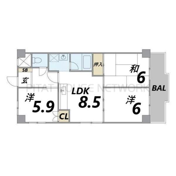 間取図(平面図)