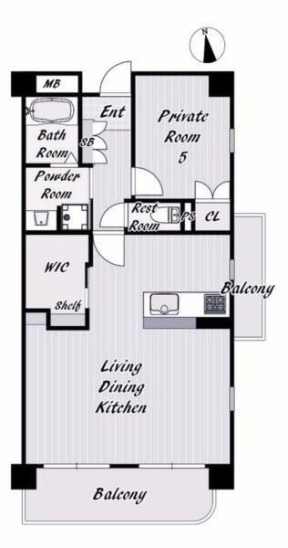 間取図(平面図)