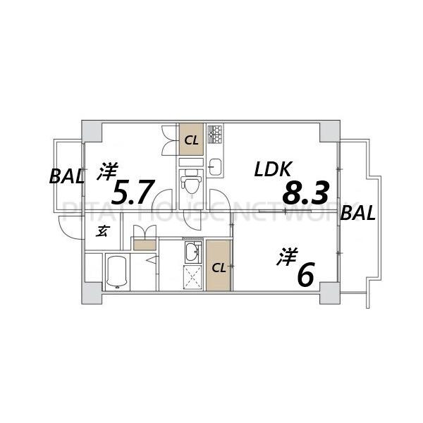 間取図(平面図)