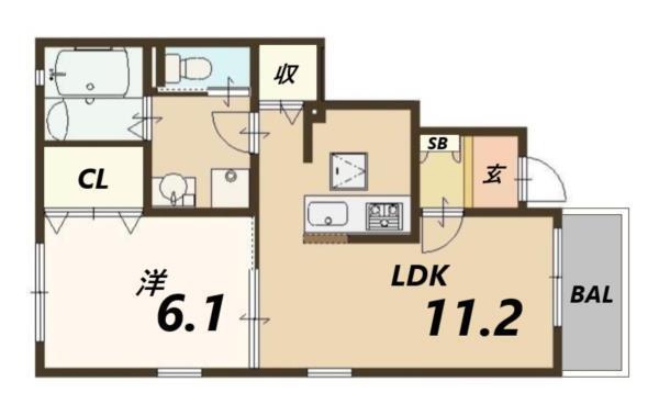 間取図(平面図)