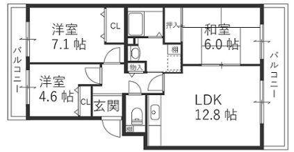 間取図(平面図)