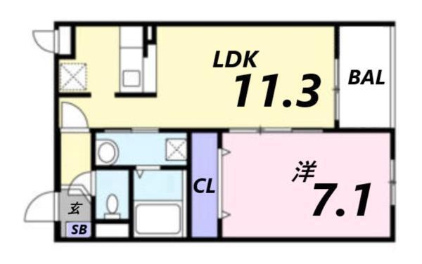 間取図(平面図)
