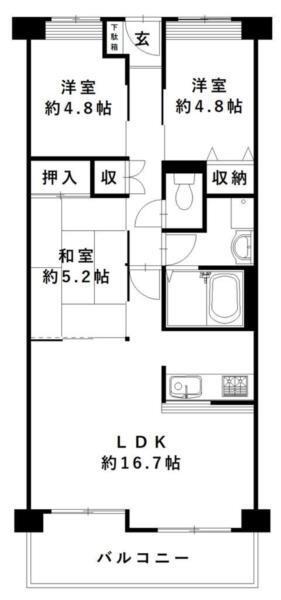 間取図(平面図)