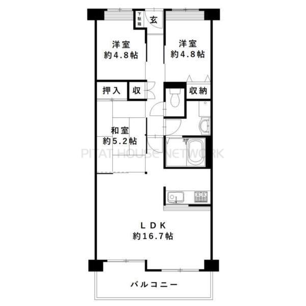 間取図(平面図)