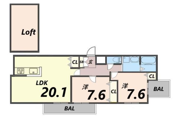 間取図(平面図)