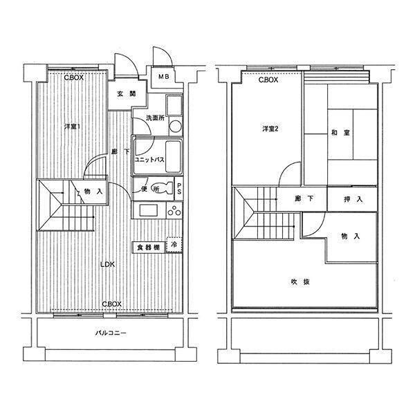 間取図(平面図)