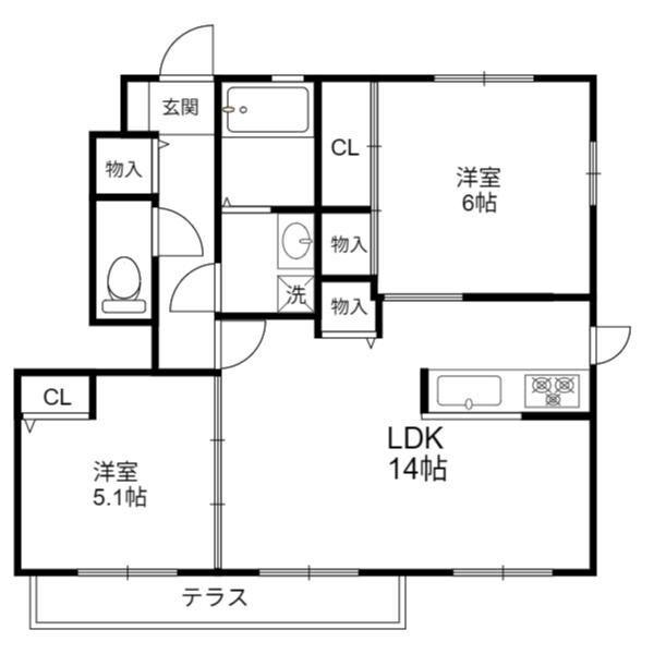 間取図(平面図)